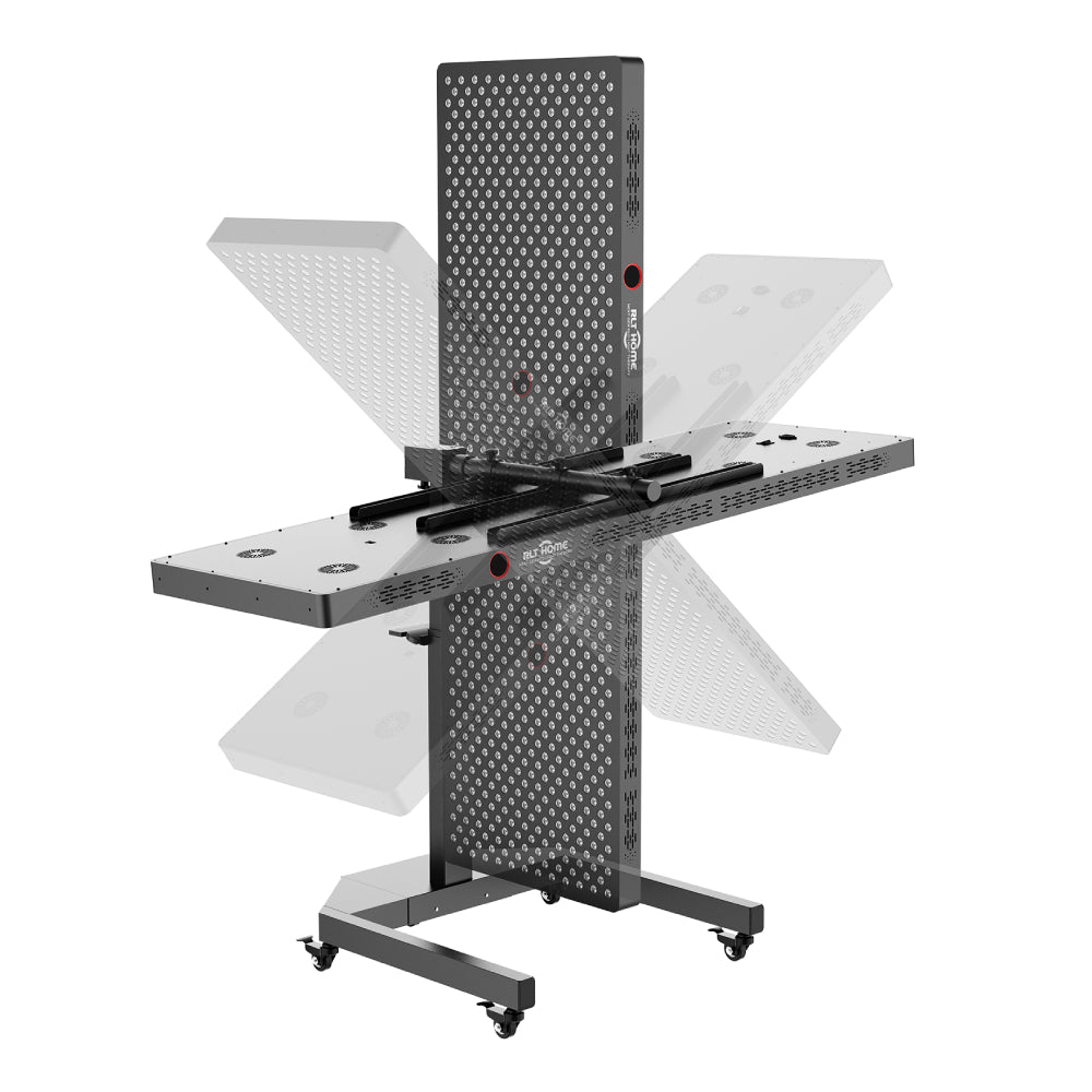 Total Spectrum ELITE Full-Body Red Light Therapy Panel — 864 LEDs, Electric Stand