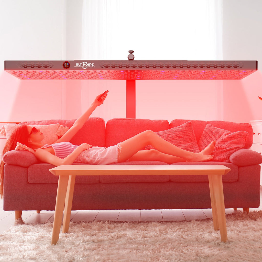 Total Spectrum ELITE Full-Body Red Light Therapy Panel — 864 LEDs, Electric Stand