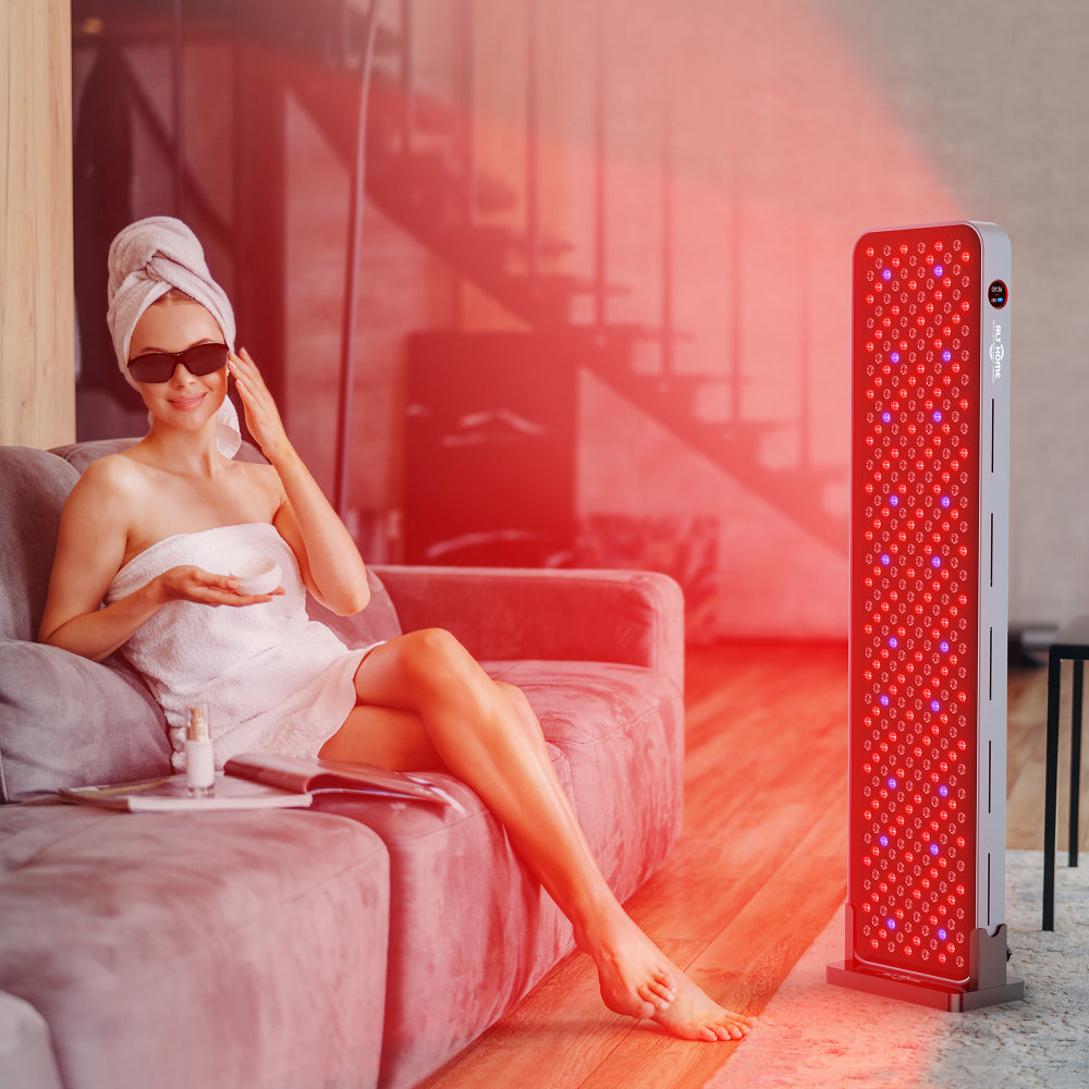 Total Spectrum MAX Large-Area Red Light Therapy Panel — 360 LEDs, 7 Wavelengths