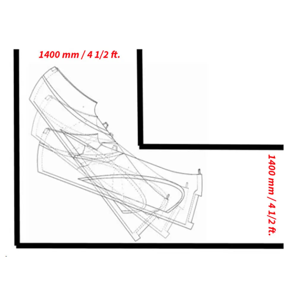 Dreampod V2 flotation tank hallway clearance and access requirements for delivery and installation