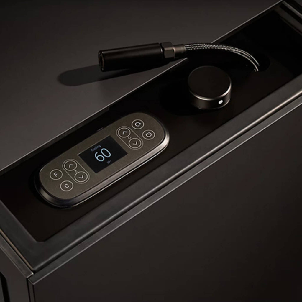 Kohler x Remedy Place Ice Bath control panel for temperature, lighting, and session management