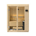 Kohler C1 Luxury Indoor Scandinavian Spruce Home Sauna Kit (SAK60418) Kohler